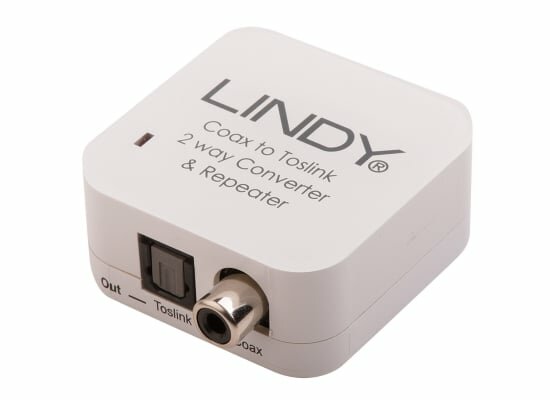 Lindy 70411 SPDIF / Optischer Konverter / Repeater