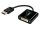 Lindy 41734 Video-Adapter, 0.15m, DisplayPort male / DVI-D female