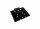 Admiral Bodenplatte Schutzfolie, schwarz, 71x71cm