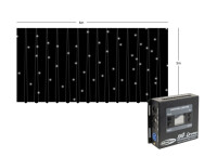 Showtec Star Dream LED Vorhang, 6x3m, 128x5mm LED RGB