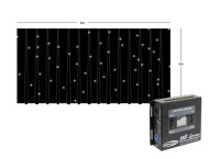 Showtec Star Dream LED Vorhang, 6x3m, 144x5mm LED weiß
