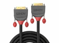 Lindy 36240 DVI-D Single Link Kabel, 10.0m, Anthra Line