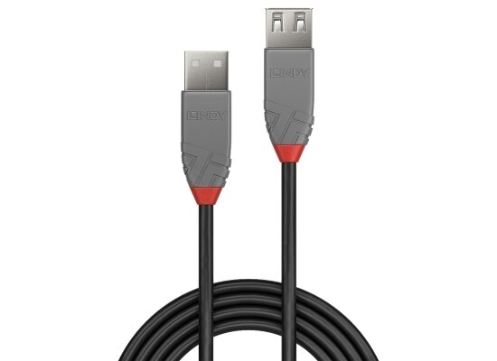 Lindy 36701 USB Verlängerungskabel, 0.5m