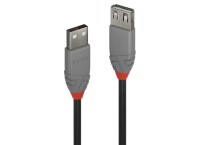 Lindy 36702 USB Verlängerungskabel, 1.0m