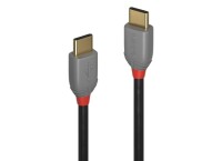 Lindy 36870 USB-Kabel, 0.5m, Anthra Line, USB C 2.0, USB C 2.0