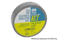 Advance Tapes AT 7 PVC-Isolierband Zumbel Tape, weiss, 33m, 19mm