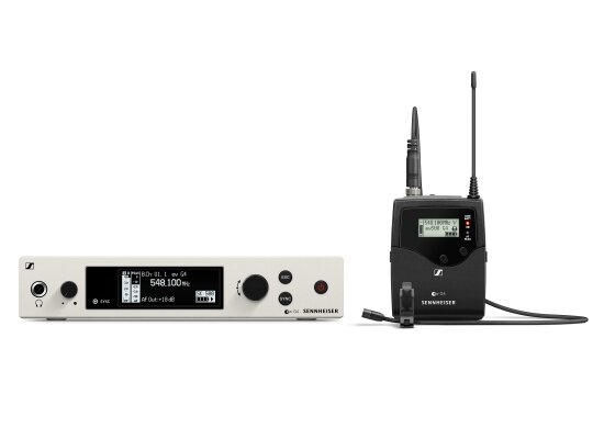 Sennheiser EW 500 G4 AW+ Funksystem, MKE 2 Lavalier Clipmikrofon
