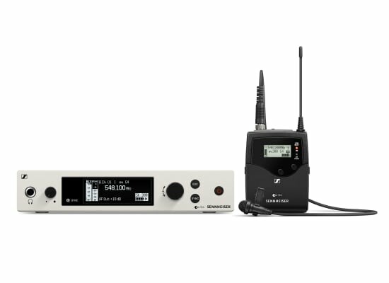 Sennheiser EW 300 G4 DW Funksystem, ME 2-II Lavalier Clipmikrofon
