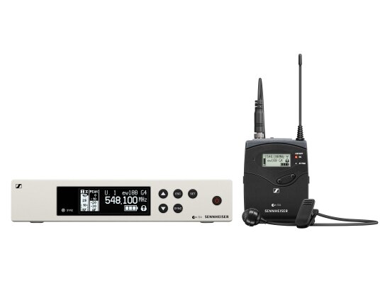 Sennheiser EW 100 G4 1G8 Funksystem, ME 4 Lavalier Clipmikrofon