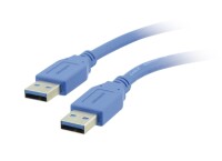 Kramer C-USB3/AA-3 USB Kabel, 0.9m, BLAU