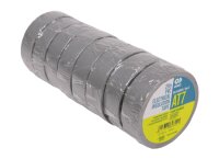 Advance Tapes AT 7 PVC-Isolierband Zumbel Tape, grau, 20m