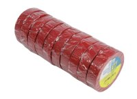 Advance Tapes AT 7 PVC-Isolierband Zumbel Tape, rot, 10m,...