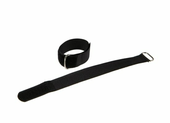 Sweetlight KK ECO Kabelklettband, 20x300mm, schwarz/schwarz