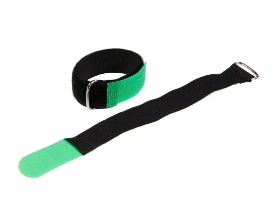 Sweetlight KK ECO Kabelklettband, 20x300mm, schwarz/grün