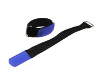 Sweetlight Kabelklettband, ECO, 16 x 160mm, schwarz/blau