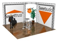 Sweettruss MS-E 4.7/4.7/3.0 Messestand eckig