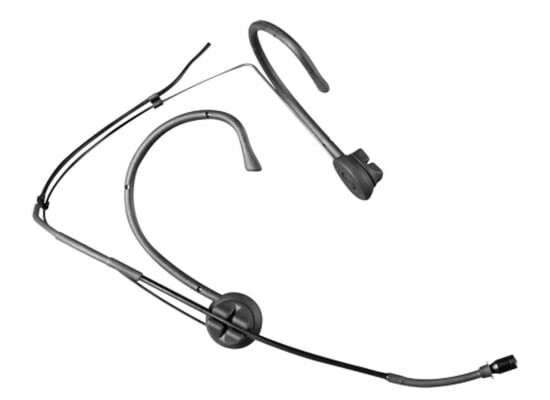 Mipro MU-55HN-1M Headset, schwarz
