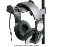 K&M 16080 Kopfhörerhalter, schwarz