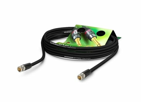 Sommer Cable G3GR-2500-SW-SW SDI-Kabel, SCHWARZ