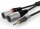 Sommer Cable Adapterkabel, 3m, Miniklinke Stereo / 2x XLR male