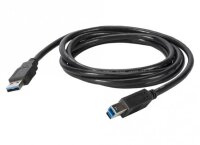 Sommer Cable U3AB-0180 USB 3.0 Kabel, schwarz