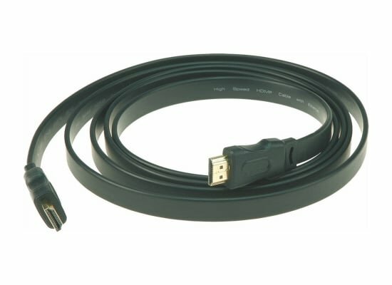 Klotz HDMI-FL030 HDMI-Kabel, 3m, Flachkabel