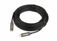 Kramer CLS-AOCU31/CC-35 USB Glasfaser Kabel, schwarz,10.2m