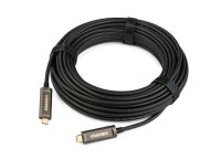 Kramer CLS-AOCU31/CC-50 USB Glasfaser Kabel, schwarz, 15.2m