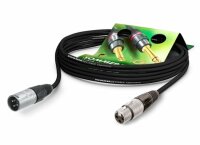 Sommer Cable SG01-0100-SW Mikrofonkabel, 1.0m
