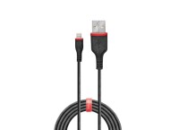 Lindy 31291 USB Lightning Kabel, 1.0m, schwarz