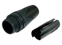 Neutrik BXX-14 Spanntülle, schwarz, für KabelØ 8-10mm