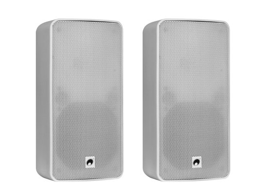 Omnitronic ODP-206 Outdoor Lautsprecher 2er SET, weiß