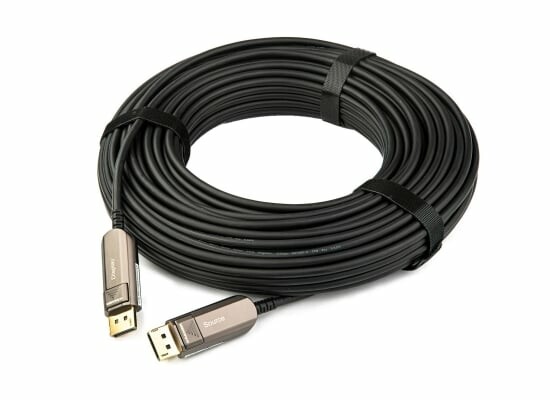 Kramer CLS-AOCDP/UF-230 optisches DisplayPort-Kabel, 70m, schwarz