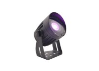 Eurolite LED Outdoor Spot, schwarz, 15W RGBW, QuickDMX
