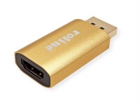 Roline Gold 4K Video-Adapter, DisplayPort female / HDMI male