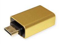Roline Gold Video-Adapter, HDMI female / Mini HDMI male