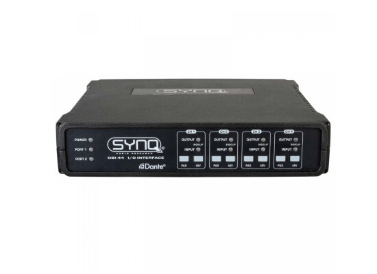 Synq DBI-44 Analog/Dante Audio Interface