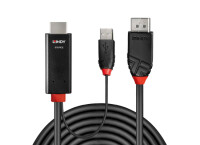 Lindy 41499 Aktives HDMI / DisplayPort Adapterkabel, 2m