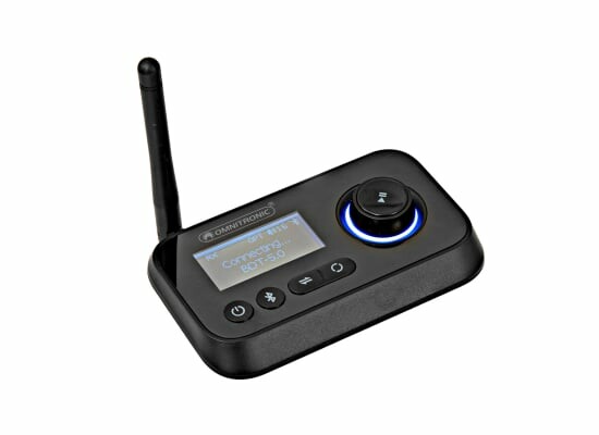 Omnitronic BDT-5.0 3-in-1 Bluetooth Audioadapter