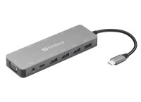 Sandberg 136-45 USB-C Travel Dock