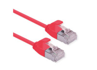 Roline CAT6A-Netzwerkkabel / Patchkabel, U/FTP, 3m, rot