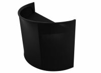 Omnitronic Curved Mobile Event Stand, schwarz