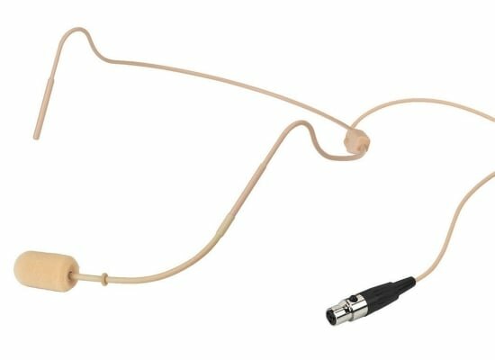 Monacor HSE-340/SK Headset, beige, Niere