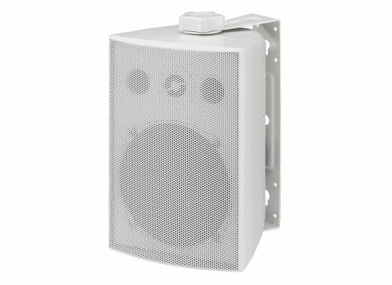 Monacor ESP-230/WS ELA Lautsprecherbox, weiß, 100W / 8Ohm, IP65