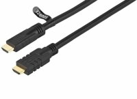 Monacor HDMC-2500R/SW Highspeed HDMI-Kabel, schwarz, 25m