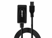 Lindy 43155 USB 3.0 Aktiv Verlängerungskabel, 5m