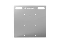 Admiral Bodenplatte Combi, STAHL, verzinkt, 73x73cm,...