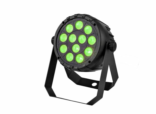 Eurolite LED PARty Silent LED Scheinwerfer, schwarz, RGB/WW COB