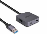 Lindy 43389 USB 3.0 Hub, 4 Port, 10m