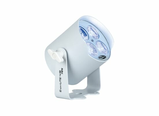 Showtec EventLITE 4/8 Mini Q6 Akku LED Outdoor Scheinwerfer, weiß